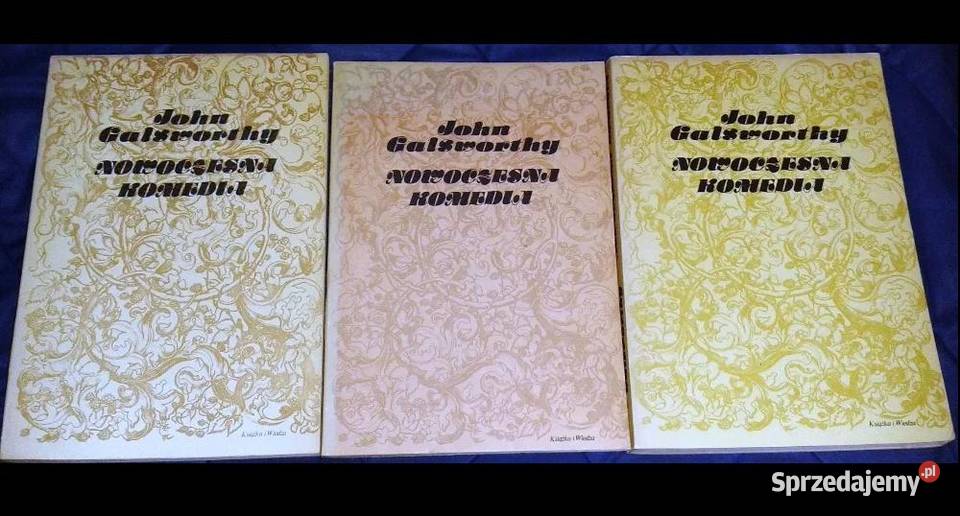 Nowoczesna komedia Tomy 1 23 John Galsworthy Pozostałe sprzedam