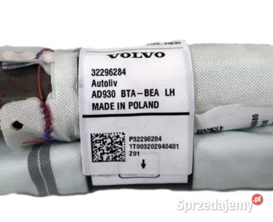 VOLVO XC40 poduszka AIRBAG kurtyna powietrzna dolnośląskie Bielany Wrocławskie