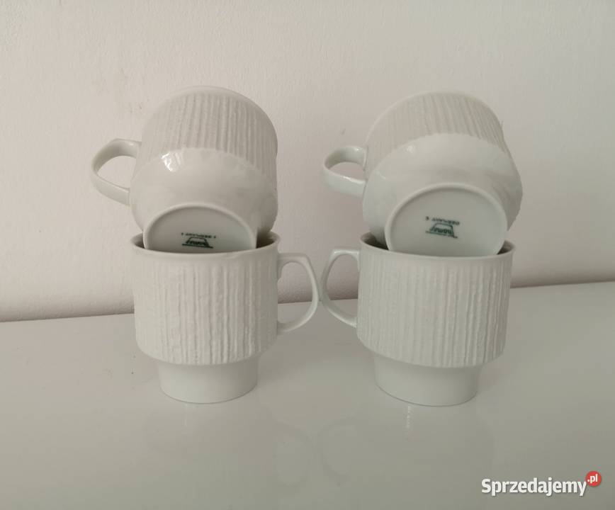 Filiżanki do kawy Thomas Rosenthall vintage Porcelana i szkło Toruń