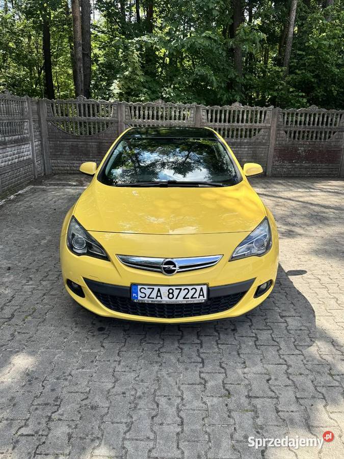 Opel Astra J GTC 16 Turbo manualna Zawiercie
