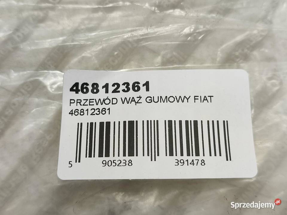 PRZEWÓD ELASTYCZNY CHŁODNICY FIAT DOBLO 19 D sprzedam