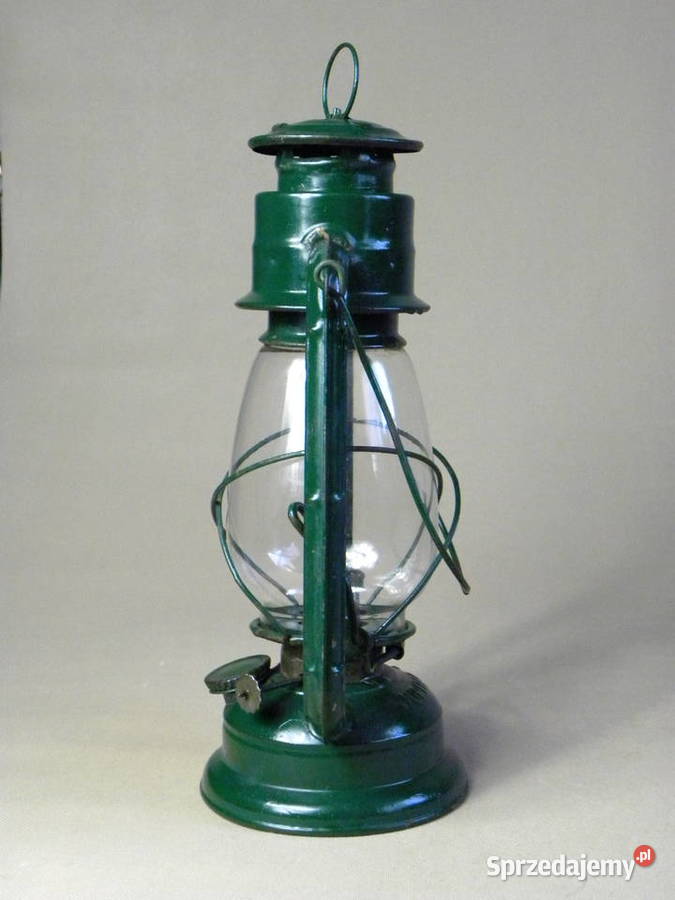 Kolekcjonerska polska lampa latarnia naftowa Antyki, Sztuka, Kolekcje