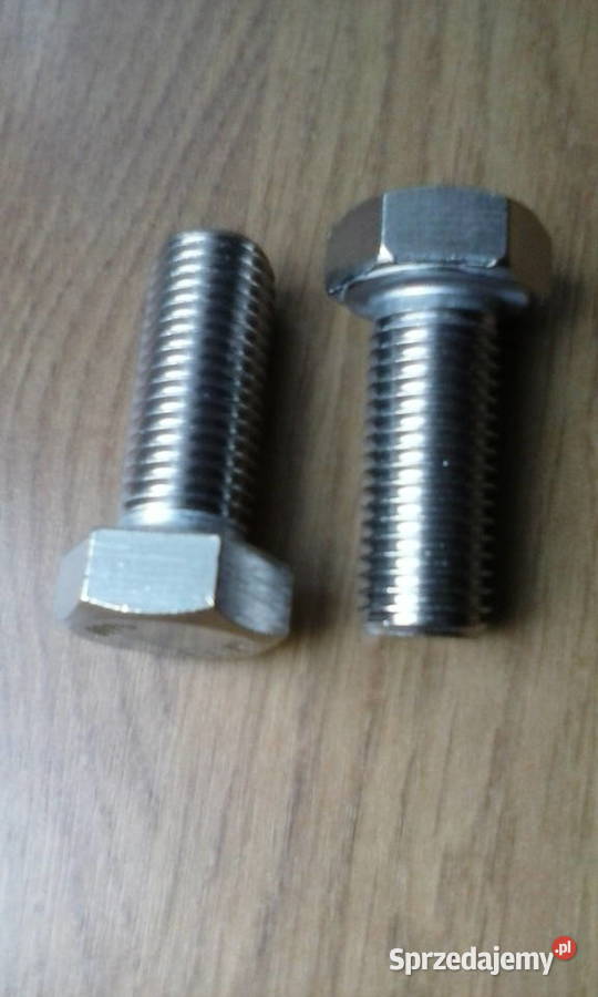 Śruby nierdzewne M16x40 stal kwasoodporna A470 Polkowice