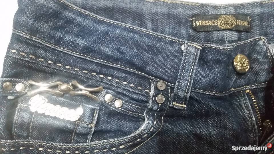 versace spodnie dżinsy jedyne Spodnie sprzedam