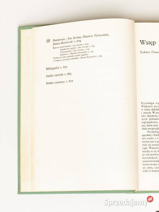 Psychologia Tadeusz Tomaszewski psychologia, socjologia Kraków