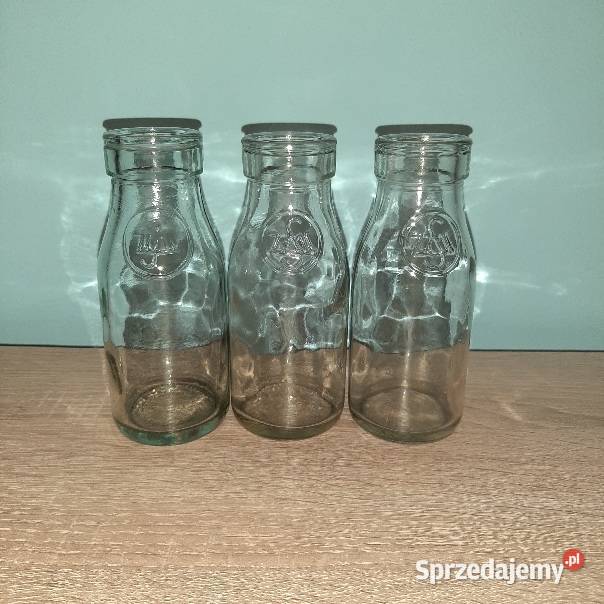 stara butelka butelki śmietanie ZSMprl