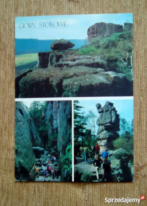 GÓRY STOŁOWE W SUDETACH ŻÓŁW PIEKIEŁKO I Pocztówki i karty telefoniczne Piszczac