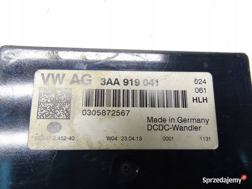 STEROWNIK STABILIZATOR NAPIĘCIA 3AA919041 VW