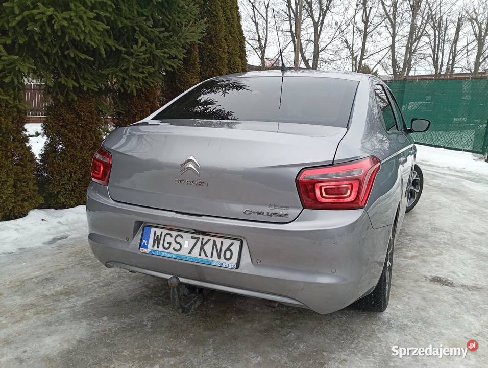CITROEN C ELYSEE 12 B PRYWATNIE ŁADNY ZAREJESTR Gostynin