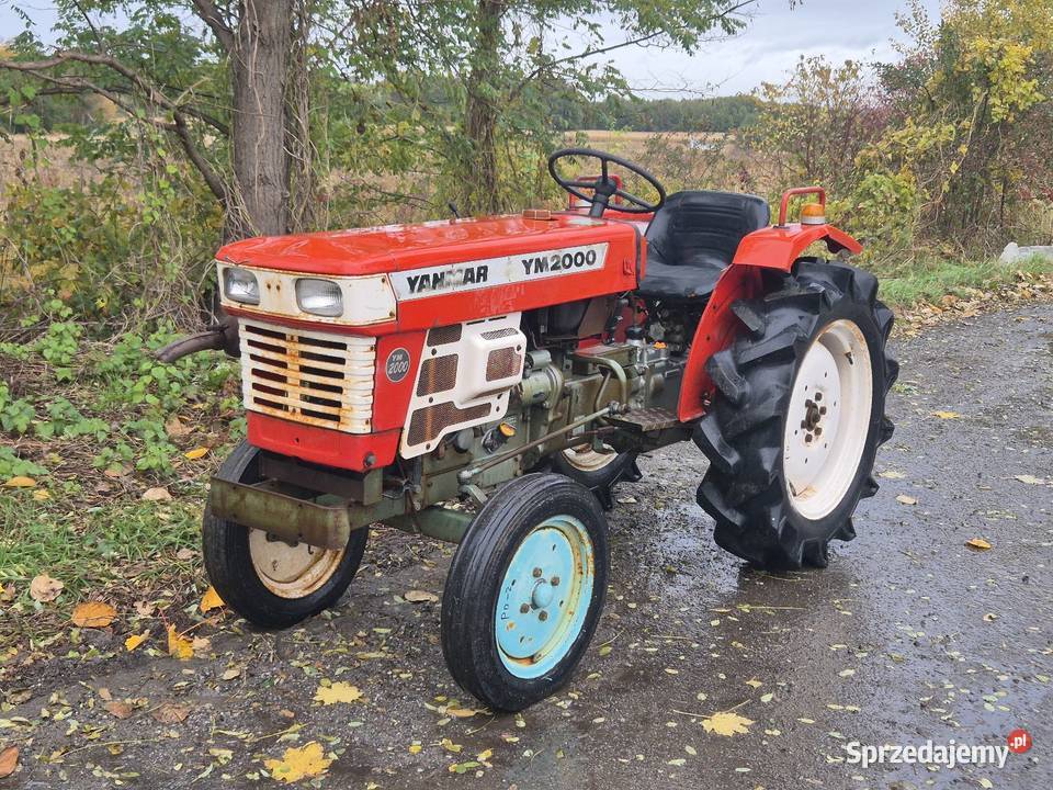 Traktorek traktor YANMAR YM2000S 20 24 Napęd 2x4 Małuszyn