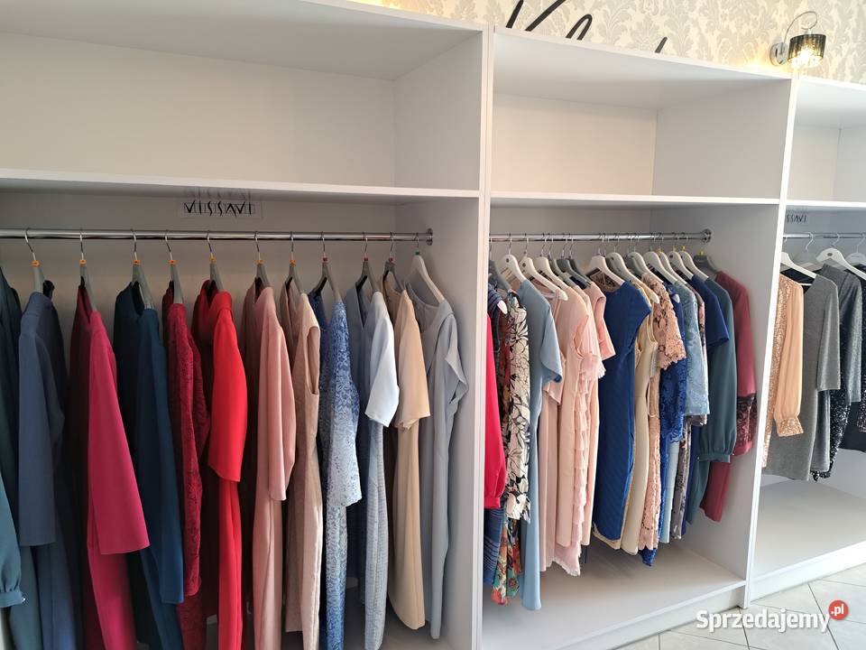 Regały sklepowe na odzież wiszącą Staszów
