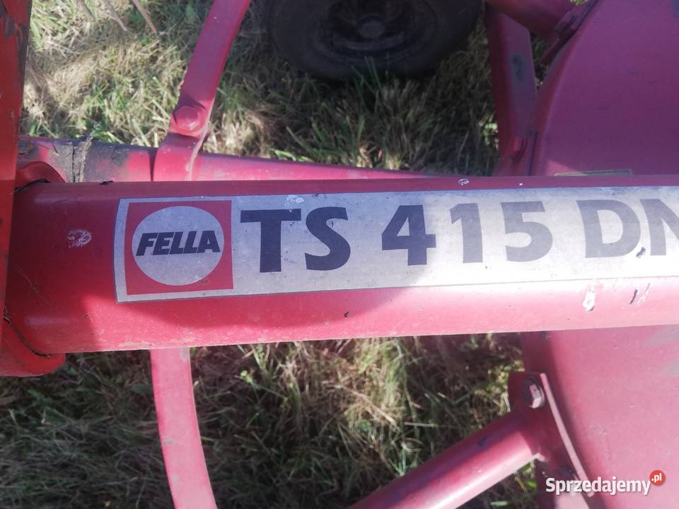 Zgrabiarka fella ts 415 Maszyny zielonkowe
