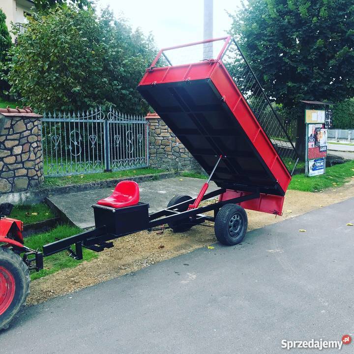 Przyczepa do ciągnika ogrodowego dzik przyczepa Olkusz sprzedam