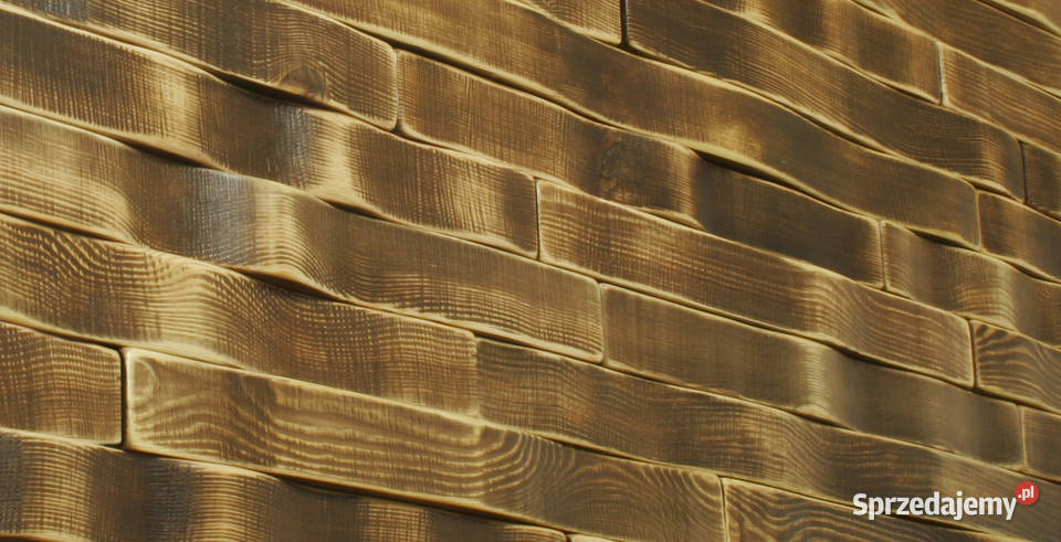 Listwy drewniane panele na ścianę Naturalne Gdańsk