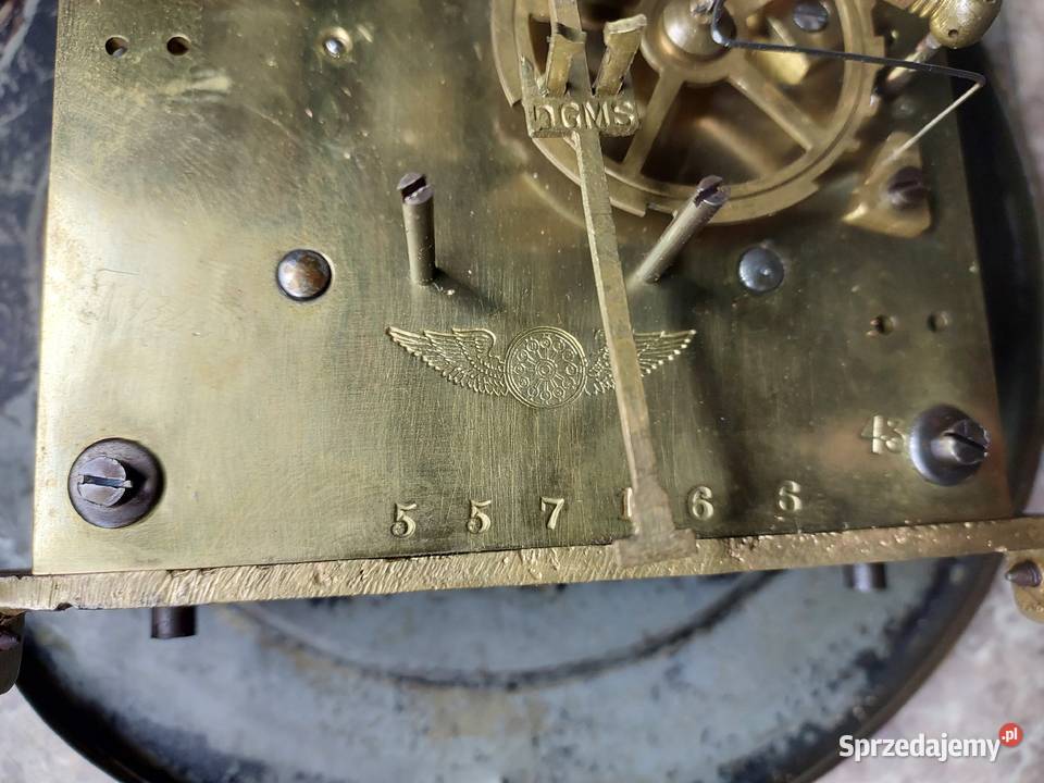 165 Zestaw mechanizm zegara ślązak Kienzle Tczew