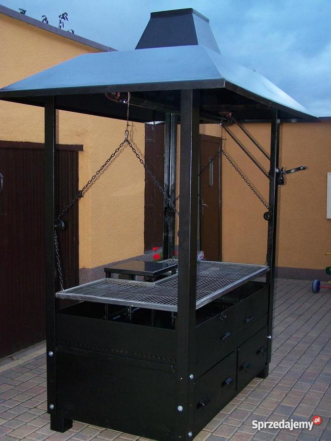Grill gastronomiczny przemysłowy blacha 6mm Damasławek