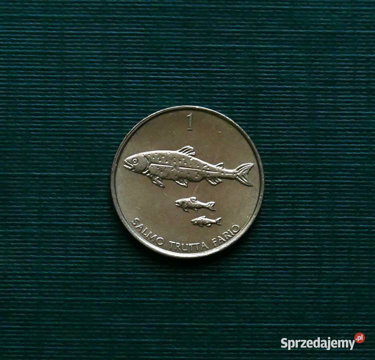 SŁOWENIA 1 tolar 2001r śląskie Gliwice