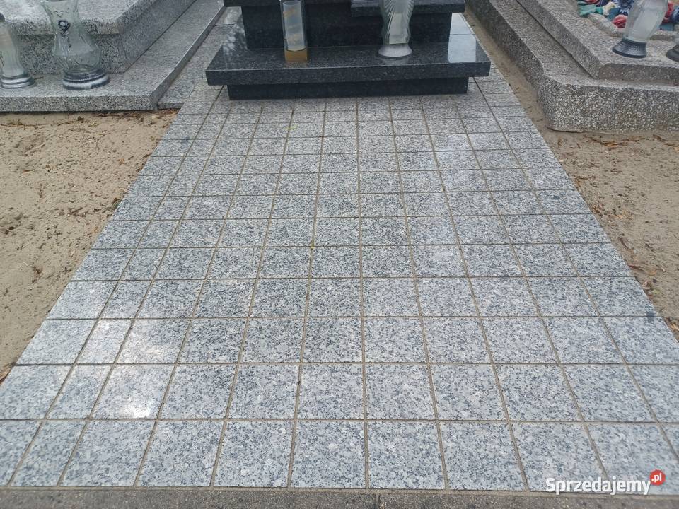 Płyty granitowe na cmentarz granit obrzeża wielkopolskie Ostrów Wielkopolski