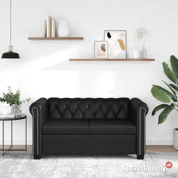 vidaXL Sofa 2osobowa w stylu Chesterfield Warszawa