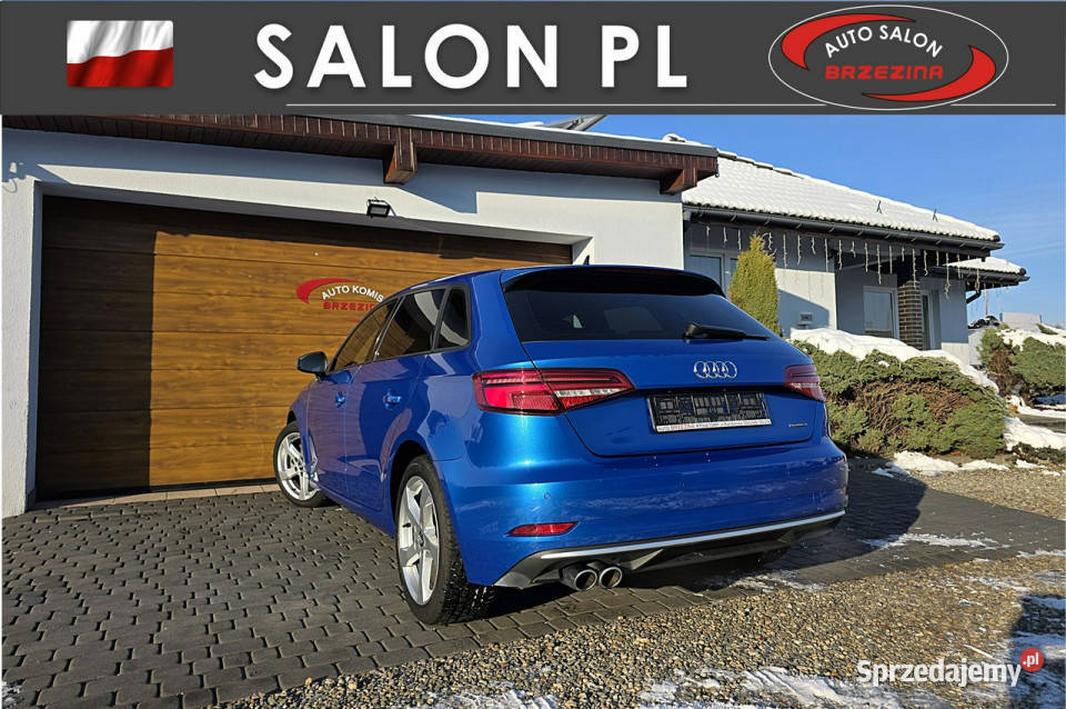 Audi A3 Sportback serwis ASO hak quattro 8V 2012 sprzedam
