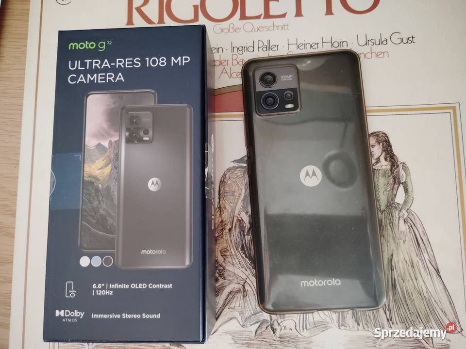 Smartfon Motorola moto g72 wielkopolskie Wronki sprzedam