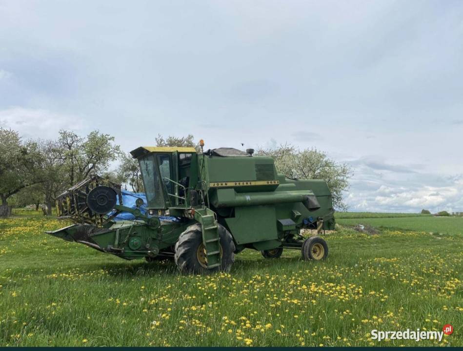 Kombajn zbożowy John Deere 965H lubelskie Kolonia Emska