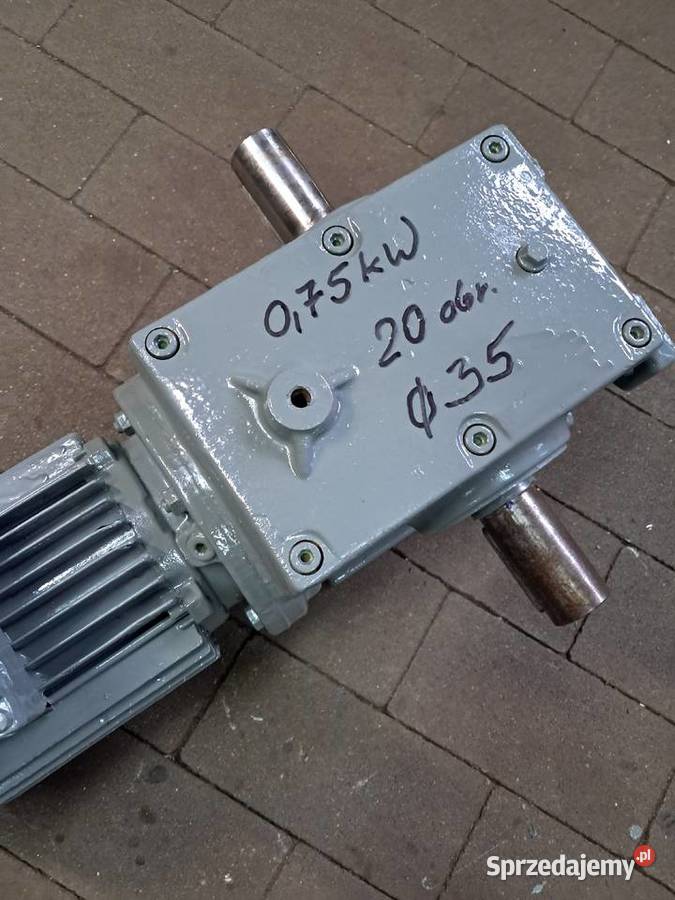 Motoreduktor 075 kW20 obr Produkcja Leszno