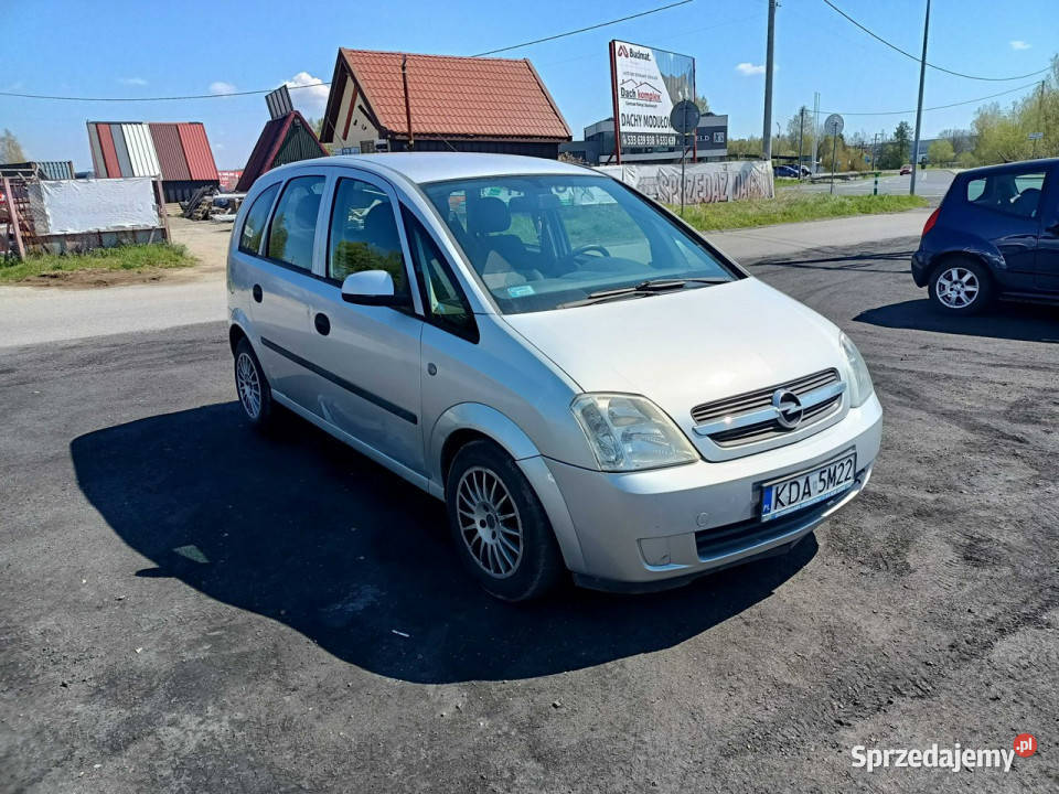 Opel Meriva Opel Meriva 17DTI 75 05r I 20022010 srebrny Tarnów