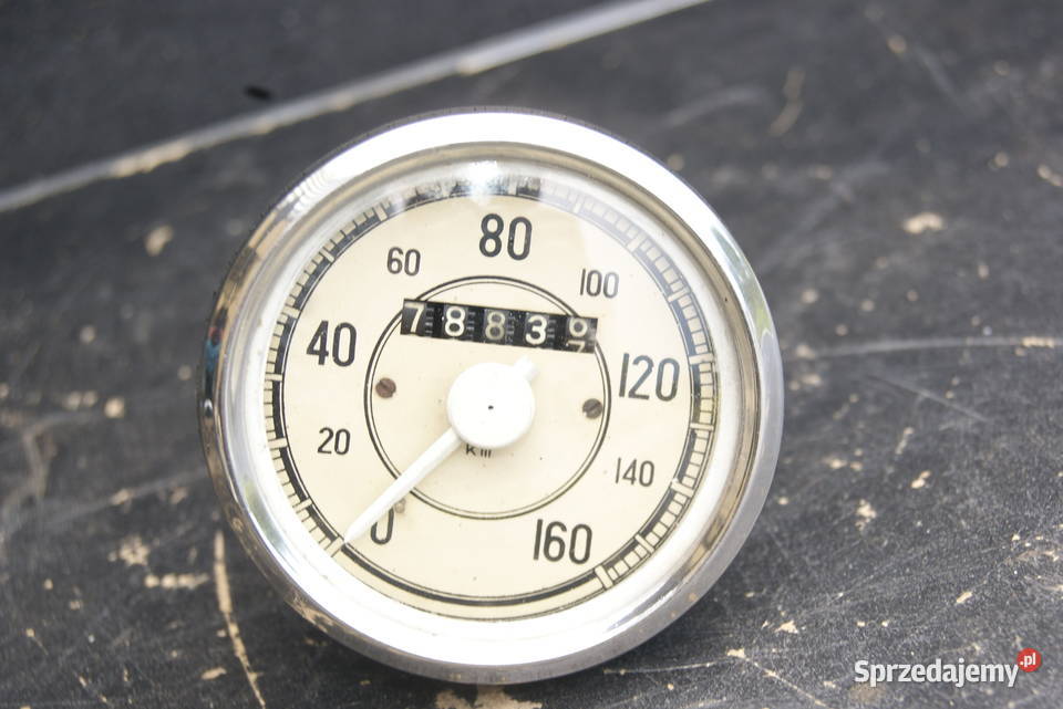 LICZNIK FI 80MM BMW NSU ZUNDAPP BSA AJS DKW Części i akcesoria motocyklowe Rybnik