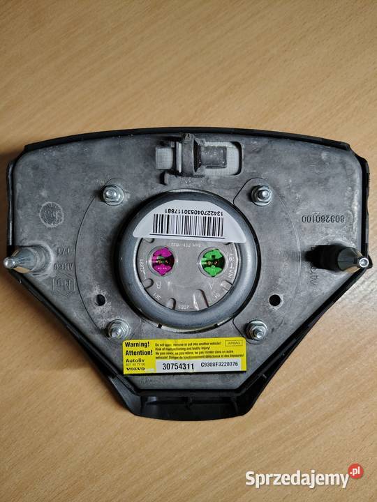 Poduszka powietrzna airbag kierowcy Volvo S60 i