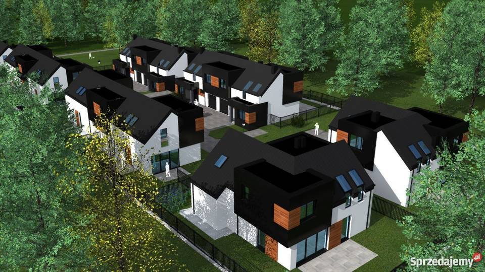 Nowe domy w stanie deweloperskim w Sosnowcu do wykończenia