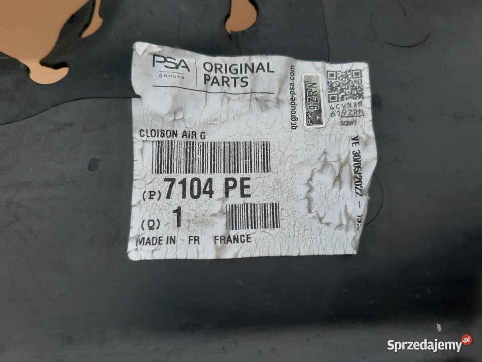 CITROEN C4 II B7 KIEROWNICA POWIETRZA LEWA Trzciel