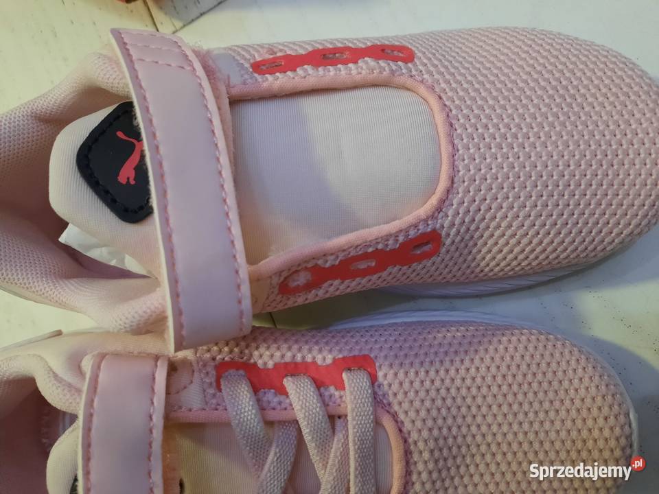 26 PUMA Flyer Runner V Dziecięce buty różowe Szczerbice