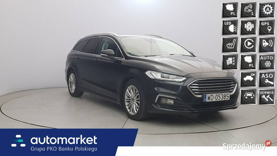 Ford Mondeo 20 EcoBlue Titanium Z polskiego światła przeciwmgielne