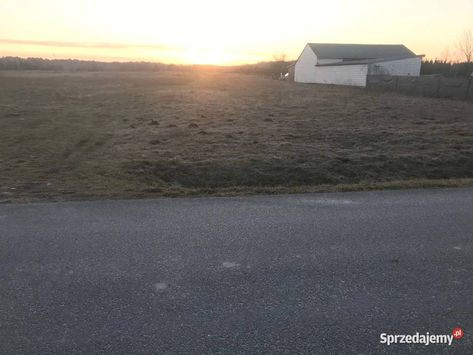 Działka rolnobudowalana Sprzedaż Czerwonka-Gozdów