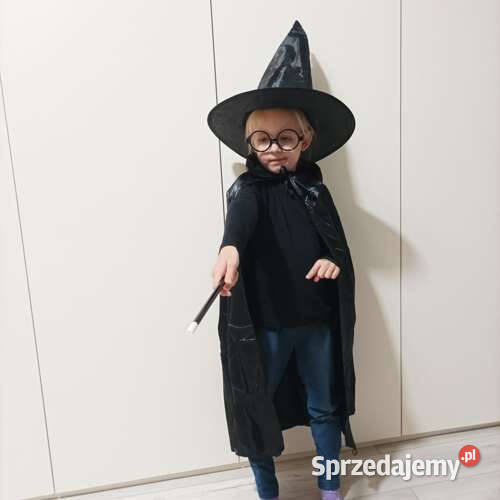 Strój magik czarodziej zestaw 4 kostium lubelskie Biała Podlaska