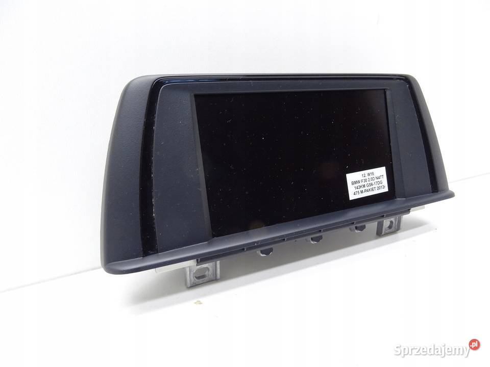 WYŚWIETLACZ EKRAN NAVI NAVIGACJI 9262753 BMW F30 osobowe