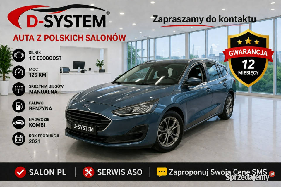 Ford Focus 2023 Salon Polska 1Właściciel