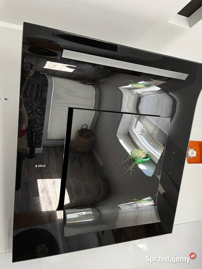 Okappochłaniacz ELICA Sinfonia 80 czarne szkło Okapy Kołobrzeg