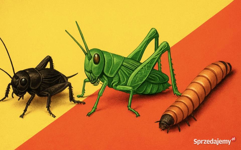 Świerszcze Domowe i Inne Karmy Dostawa Co Dzierżoniów