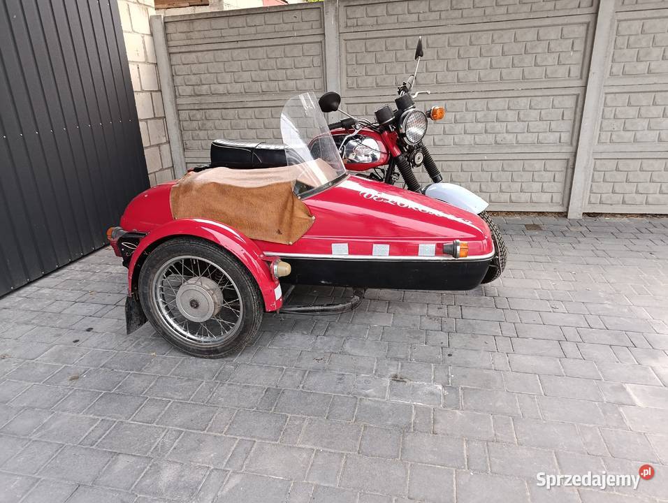 Jawa 350 634 z wózkiem bocznym Parczew