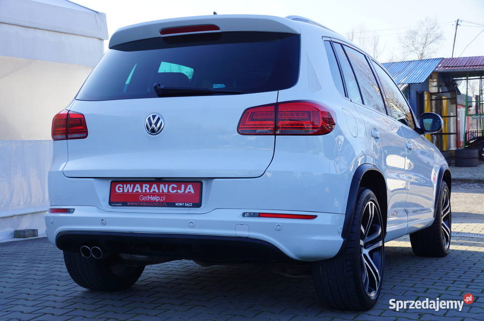 Volkswagen Tiguan 20 TDI CR 184 4x4 RLine Navi VAT marża Nowy Sącz