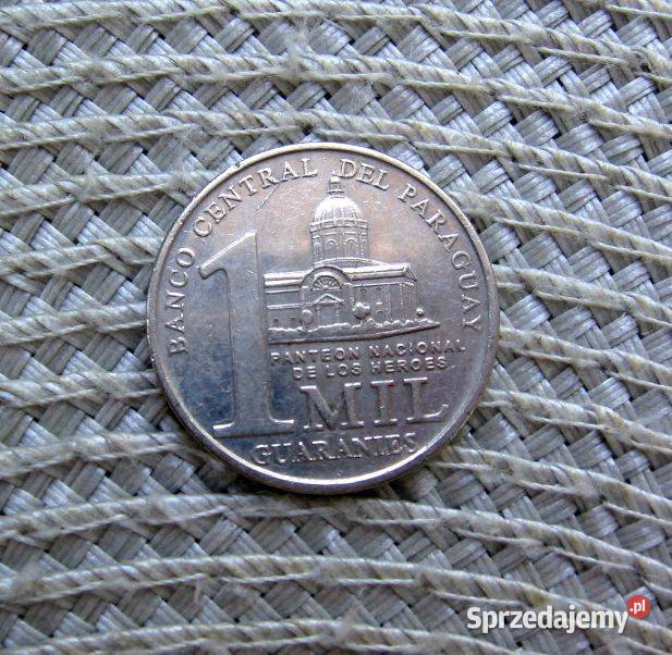 Paragwaj 1000 Guaranies 2008r Kalisz