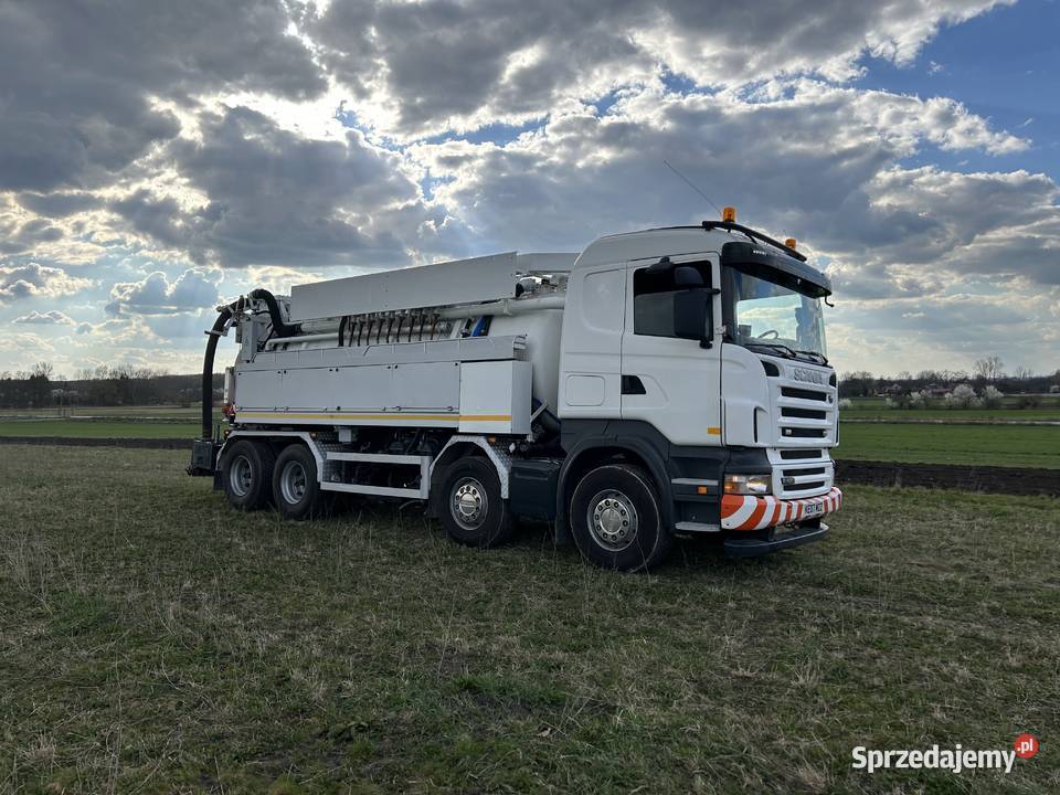 Scania R420 8x4 wuko asenizacyjny Busko-Zdrój sprzedam
