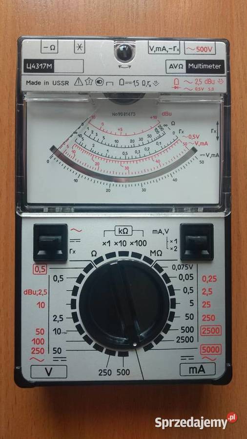 Miernik multimetr C4317M ruski radziecki Chorzów