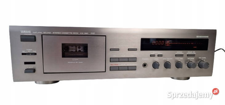 Magnetofon Yamaha KX360 KX 360 Stereo Cassette Międzychód