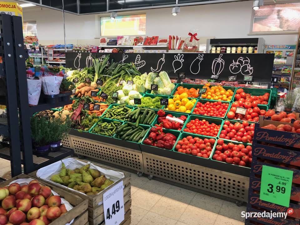 Stół na warzywa owoce z kwasówki regał warzywny Sklep Ostrołęka