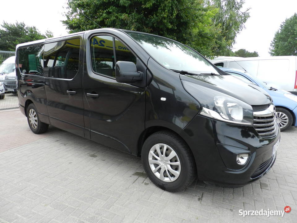Opel Vivaro Long 9 osób Klima Navi sprowadzony