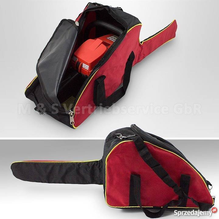 POKROWIEC NA PIŁĘ SPALINOWĄ CZARNY WYTRZYMAŁY