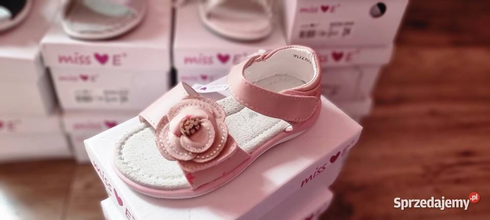 Sandałki buciki letnie dziewczęce